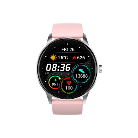 Pulsera reloj deportiva denver sw - 173 - smartwatch -  ip67 -  1.28pulgadas -  bluetooth - rosa