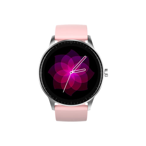 Pulsera reloj deportiva denver sw - 173 - smartwatch -  ip67 -  1.28pulgadas -  bluetooth - rosa