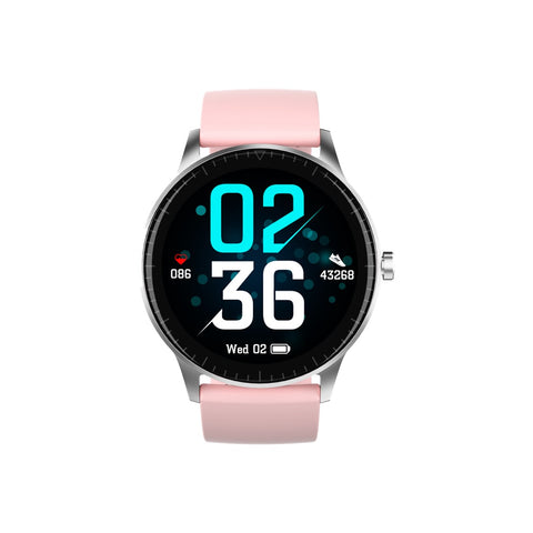 Pulsera reloj deportiva denver sw - 173 - smartwatch -  ip67 -  1.28pulgadas -  bluetooth - rosa