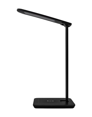 Lampara led denver lqi - 105 con cargador de movil inalambrico - 3 tonos de luz