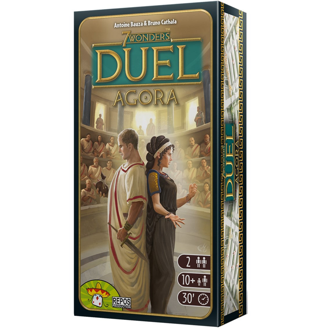 Juego de mesa 7 wonders: duel pegi agora 10