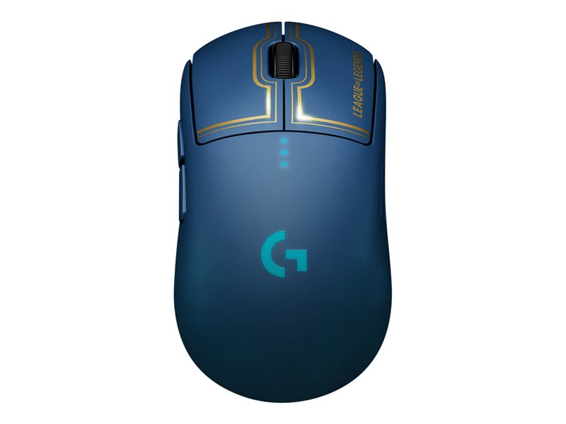 Mouse raton logitech gaming g pro optico wireless inalambrico league of legends edition