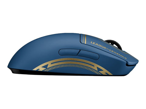 Mouse raton logitech gaming g pro optico wireless inalambrico league of legends edition