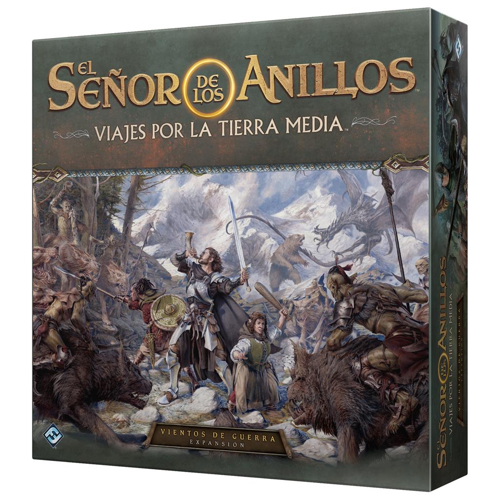 Juego de mesa el señor de los anillos vientos de guerra pegi 14