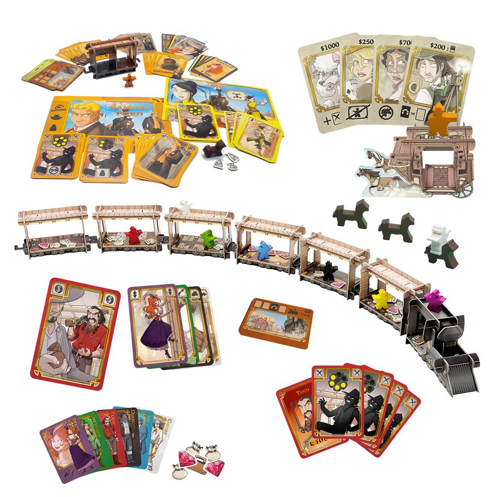 Juego de mesa colt express big box pegi 10