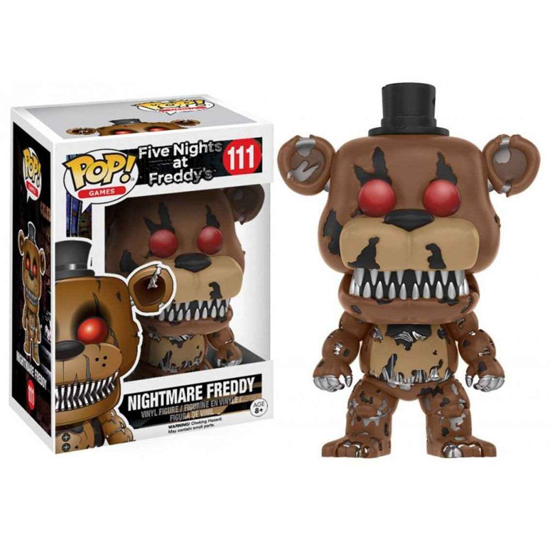 Funko pop videojuegos fnaf five nights at freddy nightmare freddy 11064