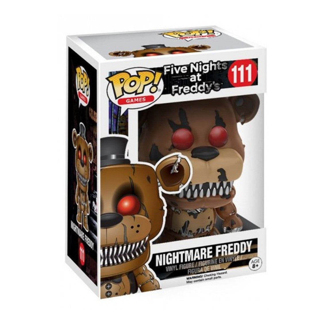 Funko pop videojuegos fnaf five nights at freddy nightmare freddy 11064