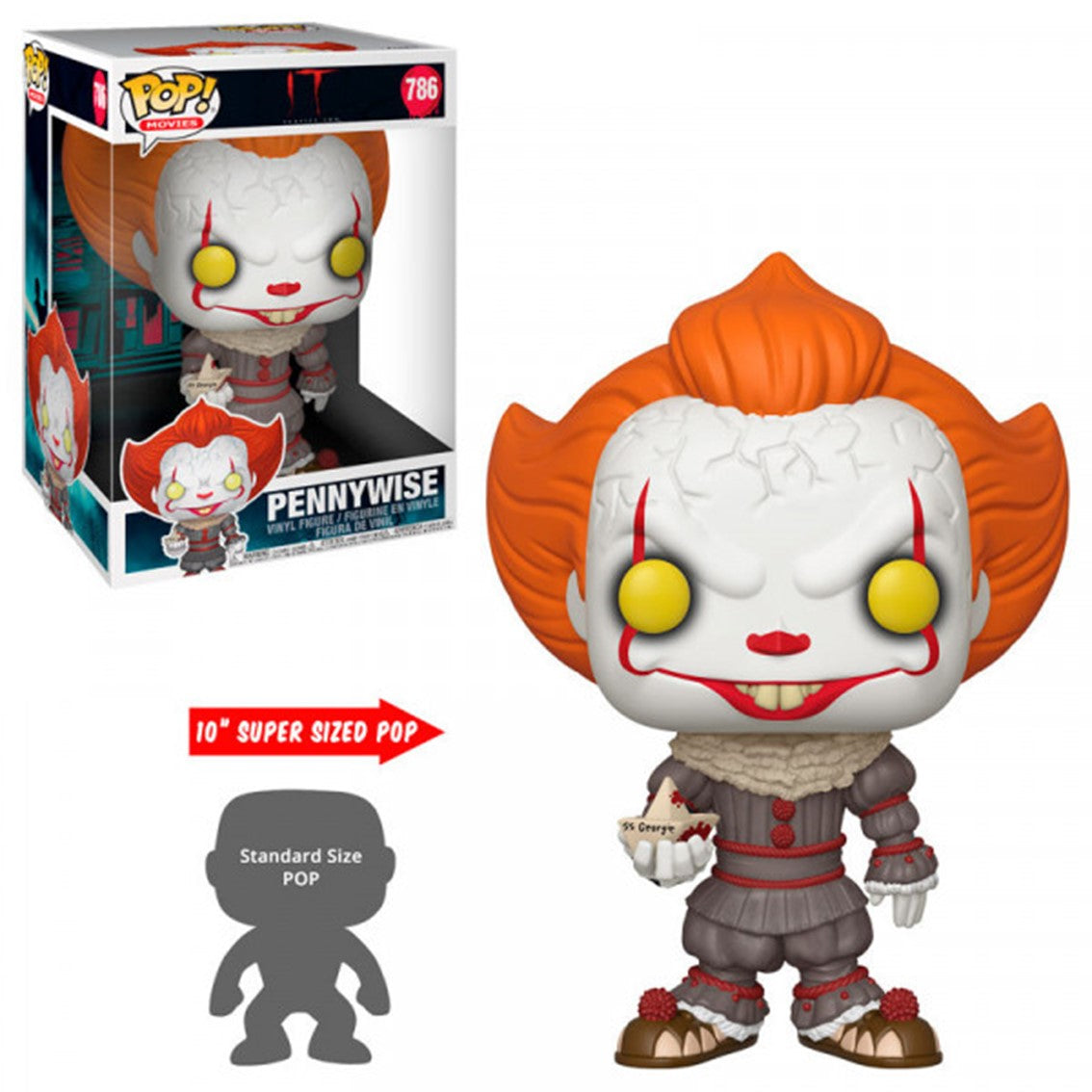 Funko pop it capitulo 1 pennywise 10pulgadas 40593