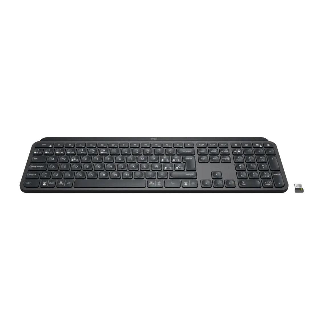 Teclado logitech mx keys wireless inalambrico español