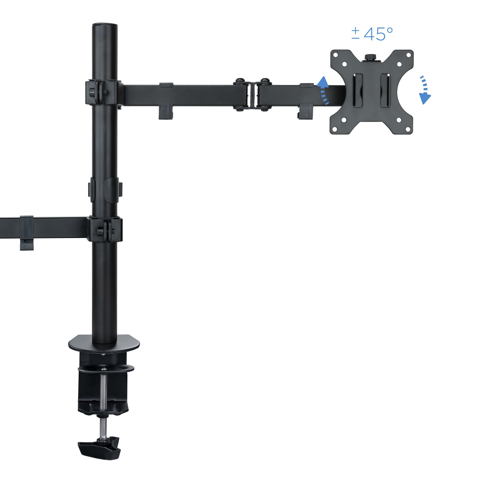 Soporte de mesa tooq para pantalla 13pulgadas - 32pulgadas y portatil