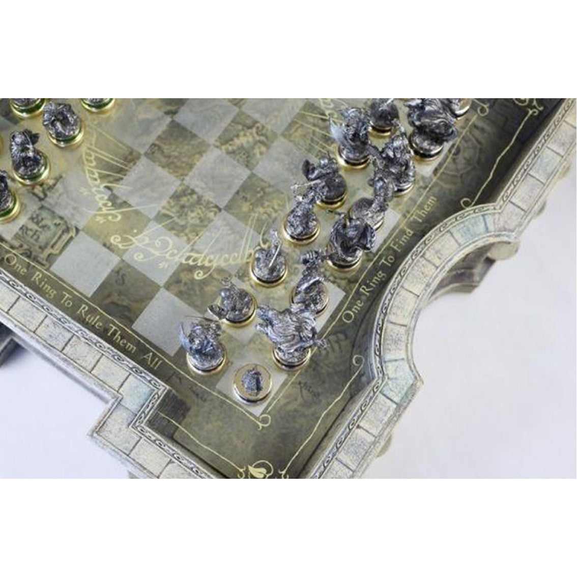 Replica ajedrez the noble collection el señor de los anillos  edicion limitada deluxe