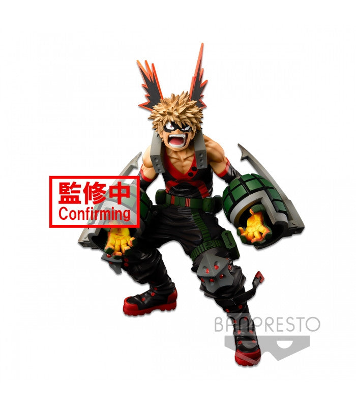 Figura banpresto my hero academia katsuki bakugo wfc super master the brush