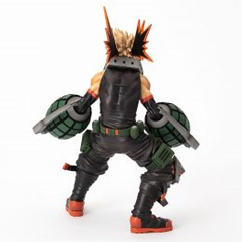 Figura banpresto my hero academia katsuki bakugo wfc super master the brush