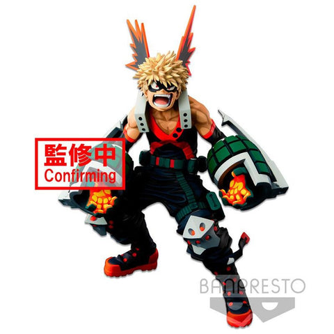 Figura banpresto my hero academia katsuki bakugo wfc super master two dimensions