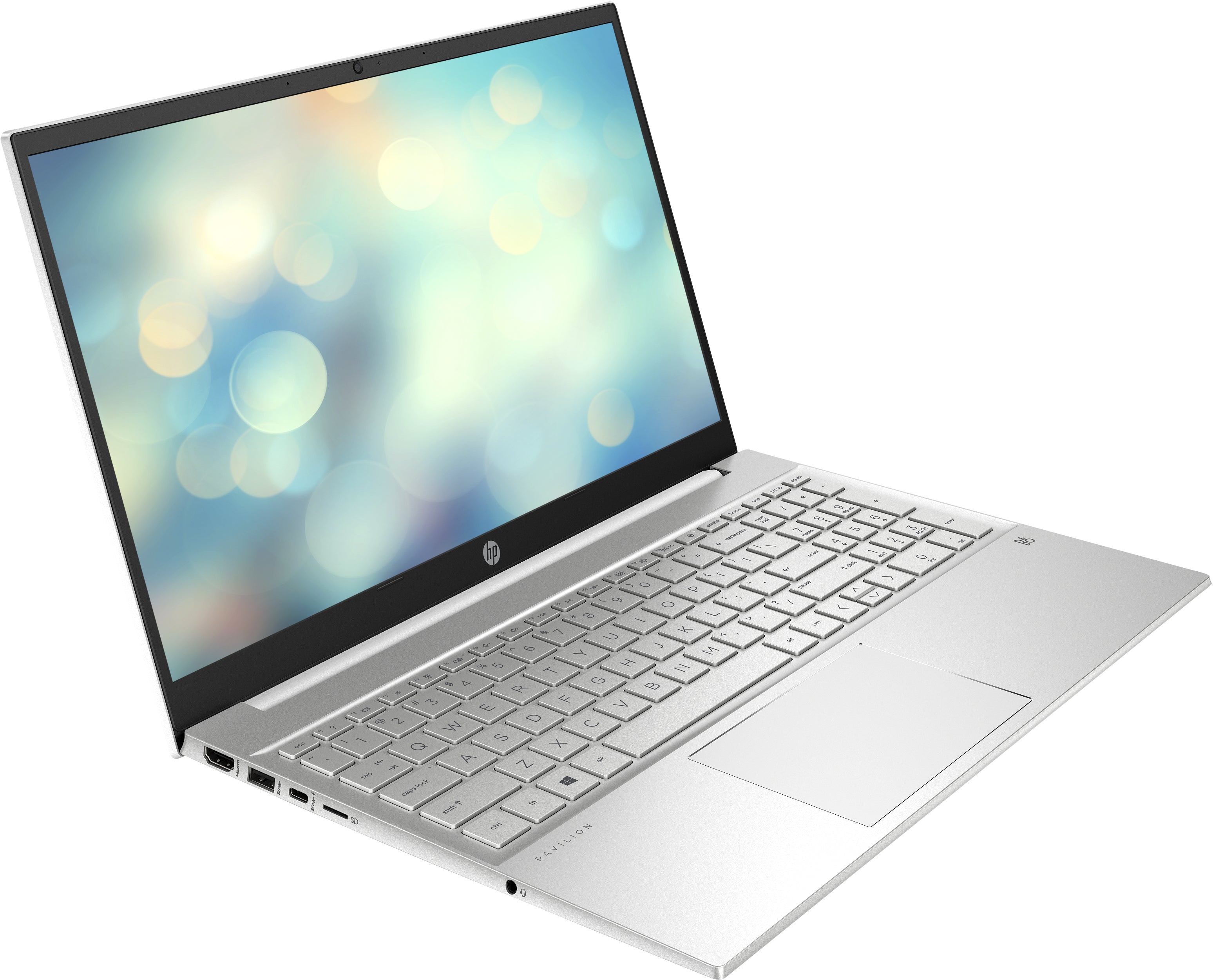 Portatil hp pavilion 15 - eh1001ns ryzen 5 - 5500u -  15.6pulgadas -  16gb -  ssd512gb -  w11 -  blanco