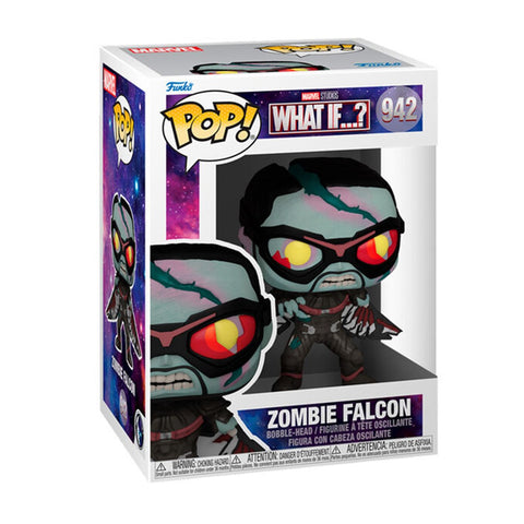 Funko pop marvel what if falcon zombie 57377