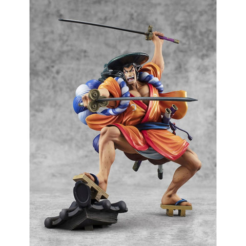 Figura megahouse one piece portrait of pirates kozuki oden 27cm