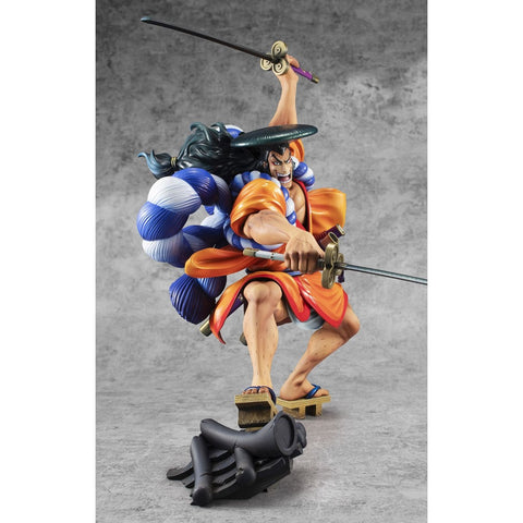 Figura megahouse one piece portrait of pirates kozuki oden 27cm