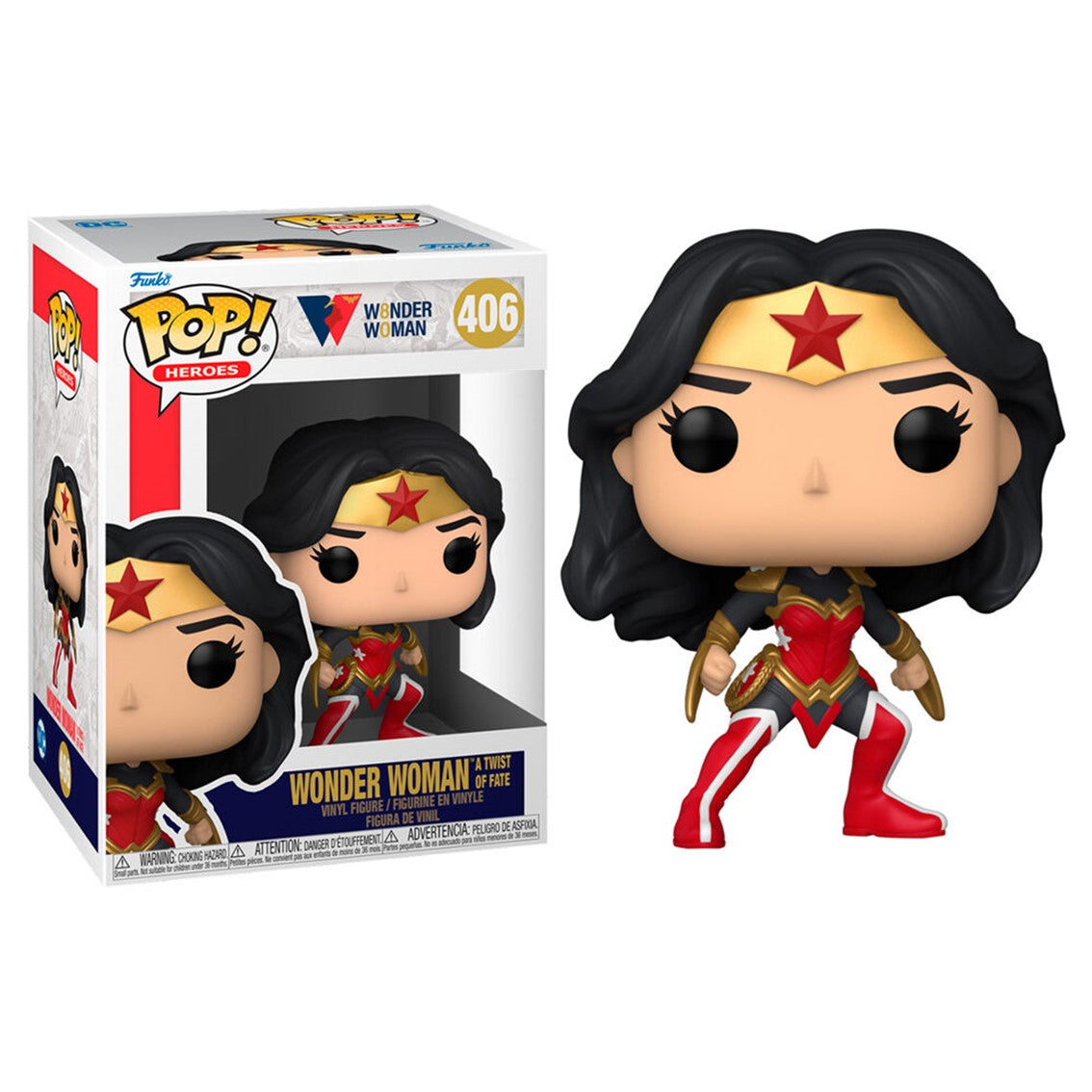 Funko pop dc wonder woman 80th un giro del destino wonder woman 54991