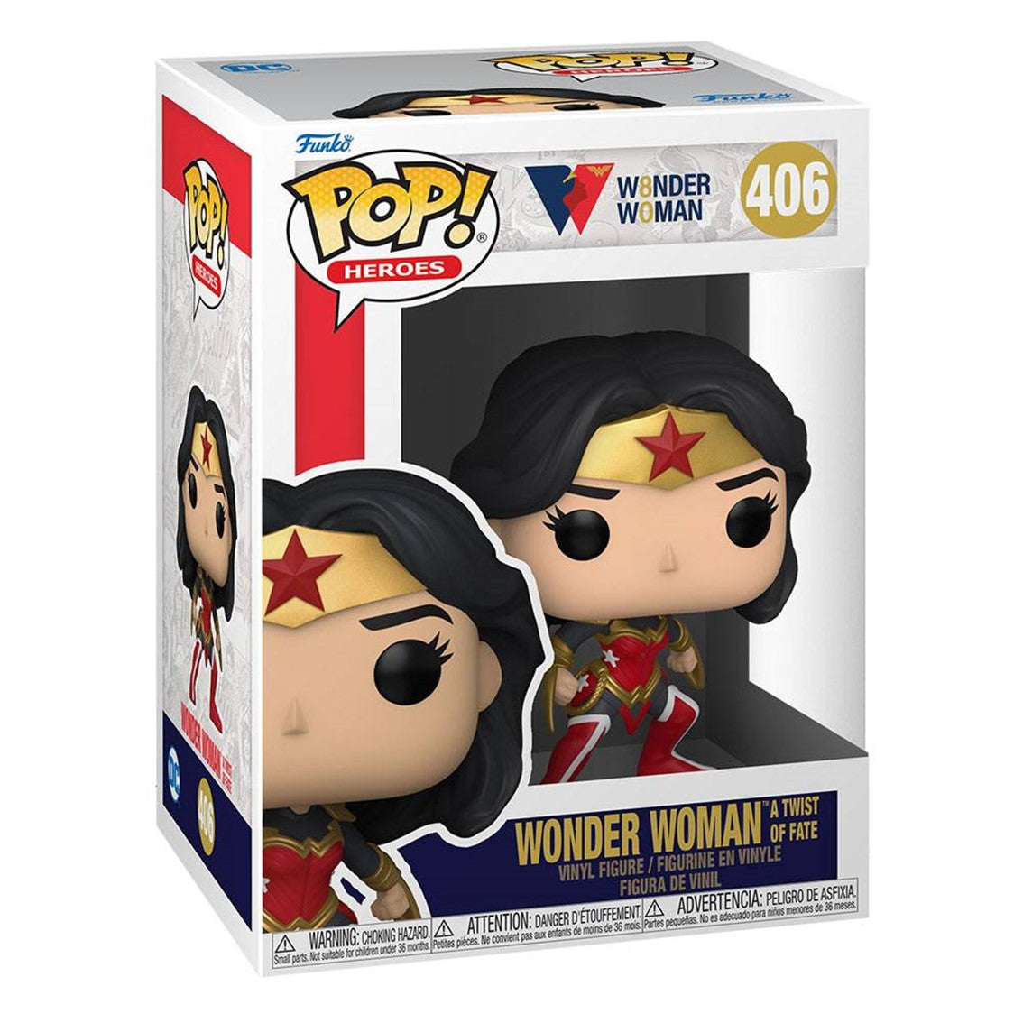 Funko pop dc wonder woman 80th un giro del destino wonder woman 54991