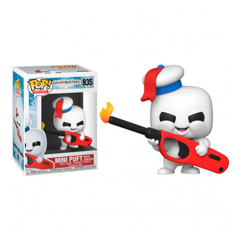 Funko pop cine cazafantasmas afterlife mini puft con encendedor 48491