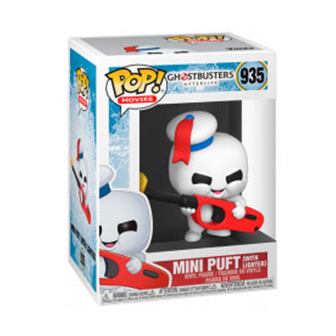 Funko pop cine cazafantasmas afterlife mini puft con encendedor 48491