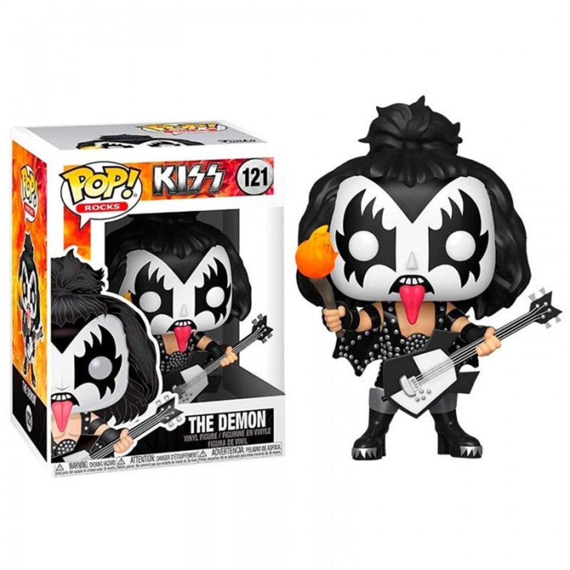 Funko pop estrellas del rock the kiss the demon 28505