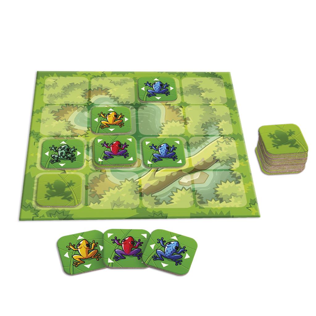 Juego de mesa gira la rana pegi 6