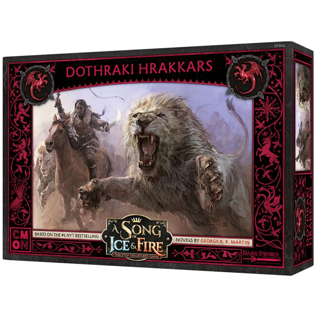 Juego de mesa cancion de hielo y fuego: dothraki hrakkars pegi 14