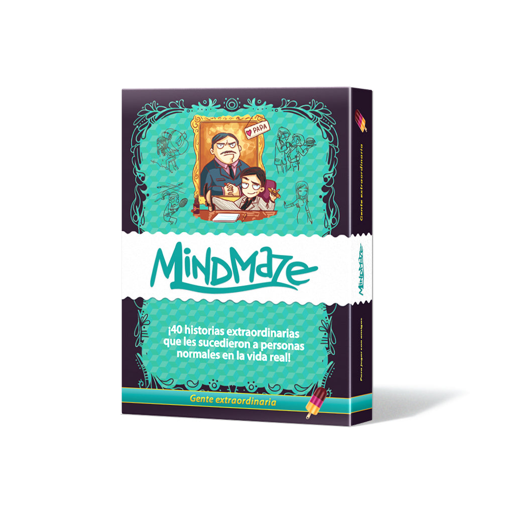 Juego de mesa mind maze: gente extraordinaria pegi 14