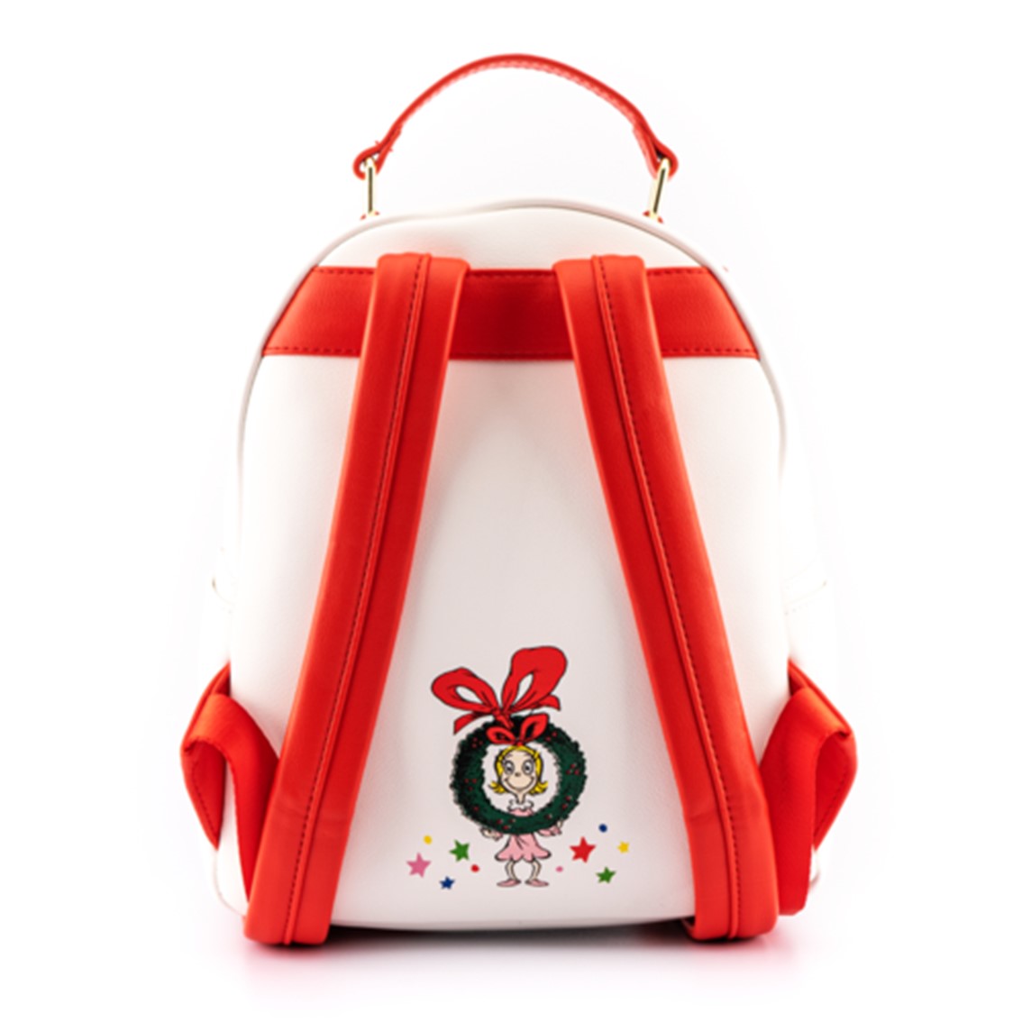 Mochila loungefly grinch chimenea ladron navidad