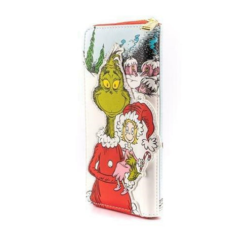 Monedero loungefly cine grinch con lou sonrientes