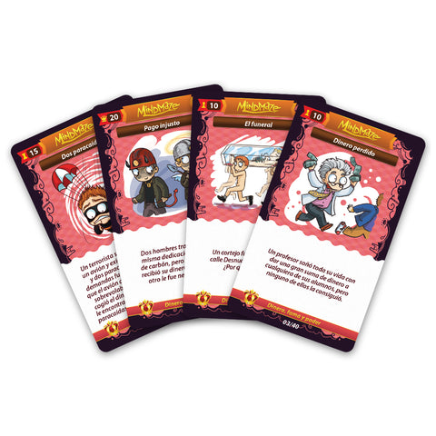 Juego de mesa mind maze: dinero fama y poder pegi 14