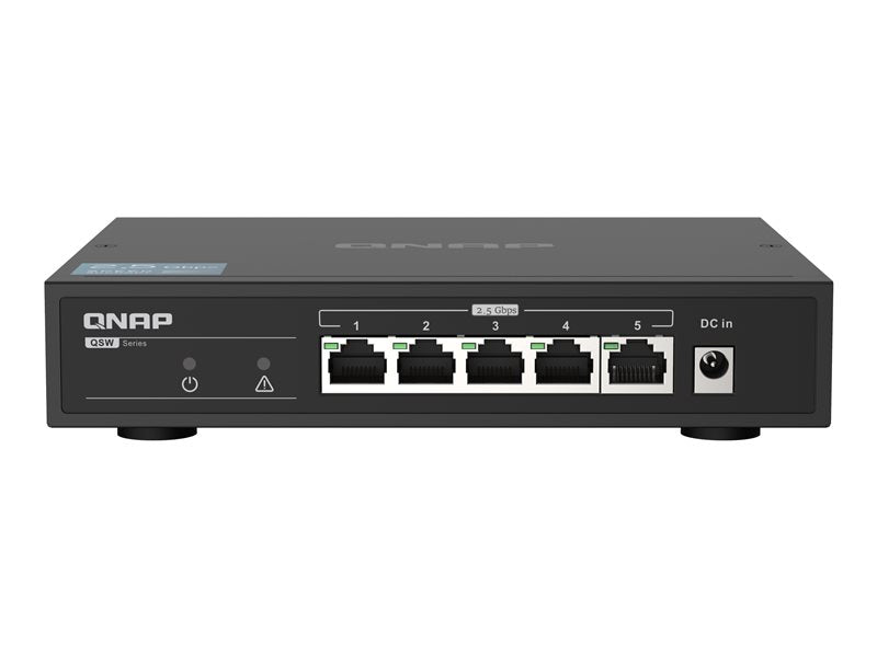 Switch qnap qsw - 1105 - 5t 5 puertos 10 - 100 - 1000 - 2.5g