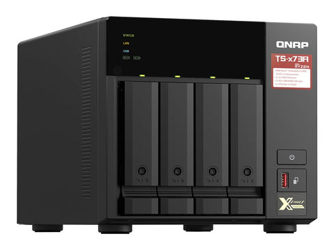 Servidor nas qnap ts - 473a - 8g 8gb 2.5g 4 compartimientos