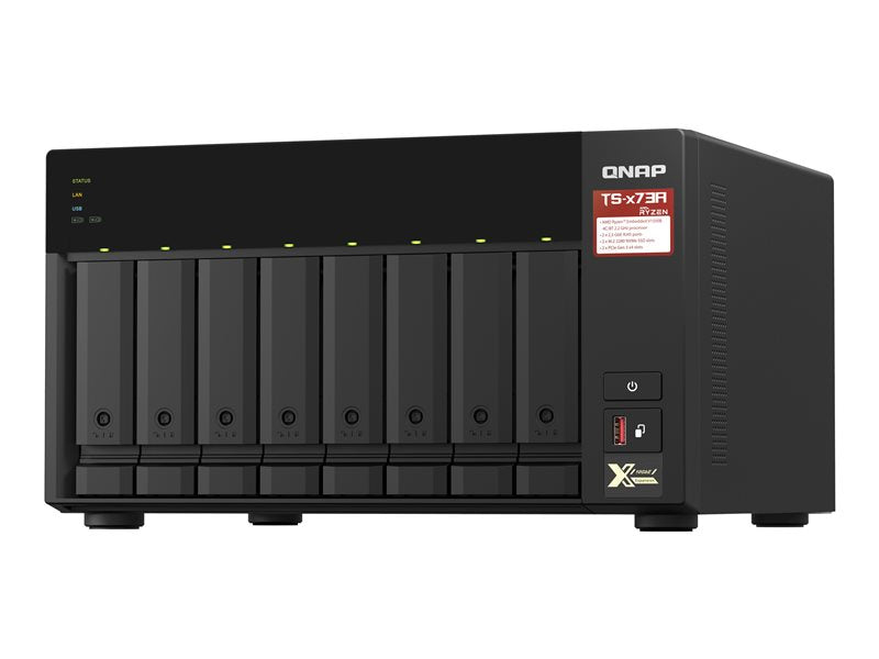 Servidor nas qnap ts - 873a - 8g 8gb 2.5g 8 compartimientos
