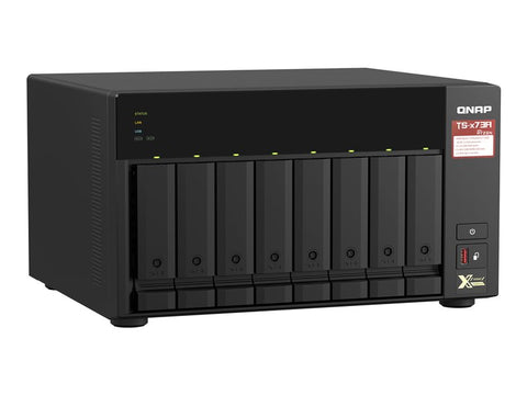 Servidor nas qnap ts - 873a - 8g 8gb 2.5g 8 compartimientos