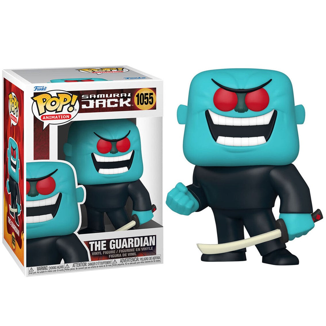 Funko pop animacion samurai jack the guardian 57374