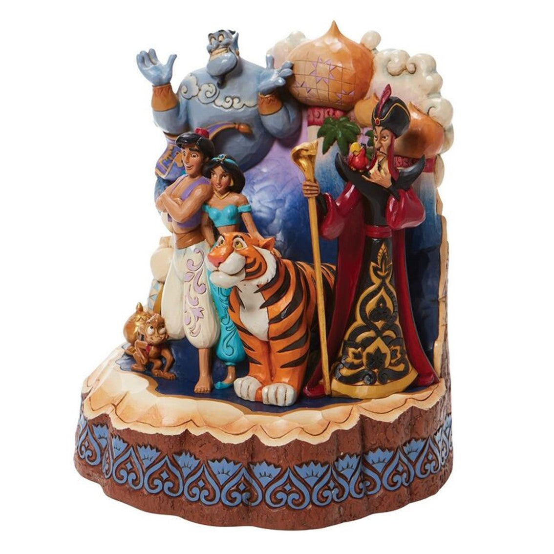 Figura enesco disney aladdin personajes diorama premium