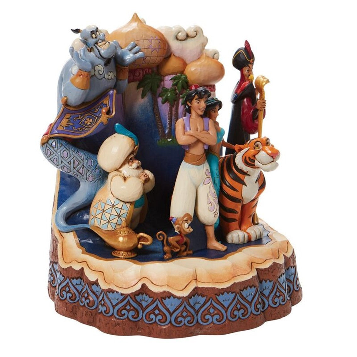 Figura enesco disney aladdin personajes diorama premium
