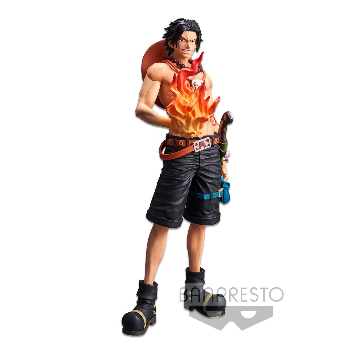Figura banpresto one piece portgas d.ace grandista
