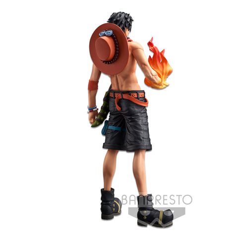 Figura banpresto one piece portgas d.ace grandista