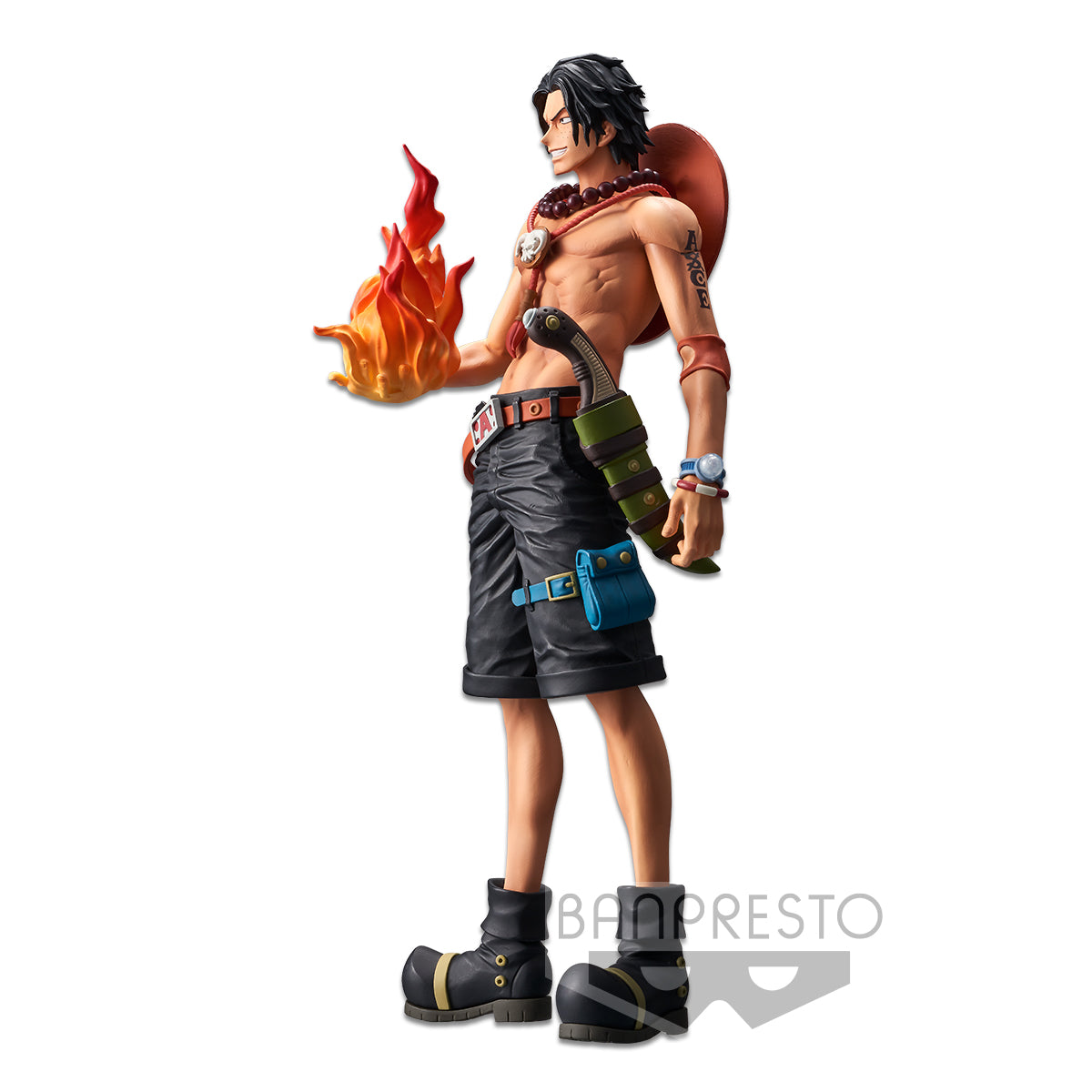 Figura banpresto one piece portgas d.ace grandista