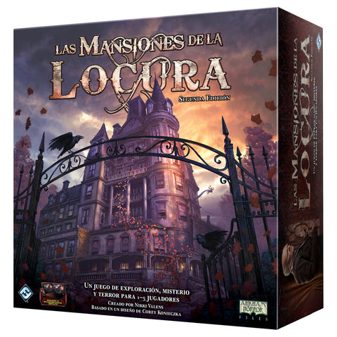 Juego de mesa las mansiones de la locura pegi 14