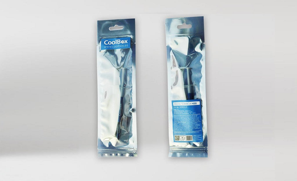 Pasta masilla termica coolbox h88 2x1grs