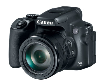 Camara digital canon powershot sx70 hs 20.3mp -  zo 65x -  3'' -  video 4k -  wifi -  negra -  litio