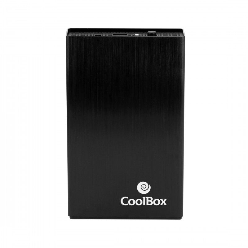 Carcasa disco duro hdd 3.5pulgadas coolbox sca - 3533 usb3.0 negra aluminio