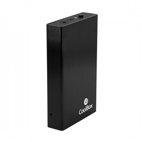 Carcasa disco duro hdd 3.5pulgadas coolbox sca - 3533 usb3.0 negra aluminio