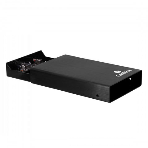 Carcasa disco duro hdd 3.5pulgadas coolbox sca - 3533 usb3.0 negra aluminio