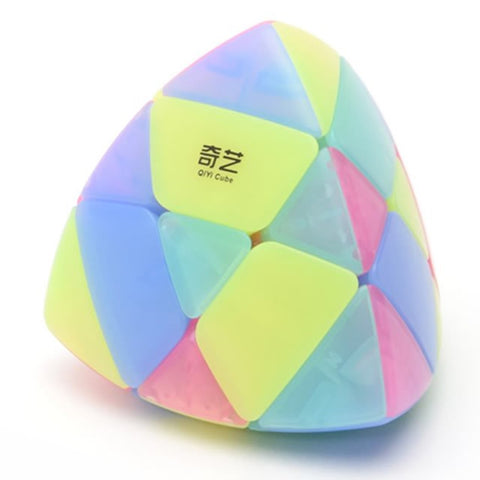 Cubo de rubik qiyi mastermorphix jelly 3x3x3
